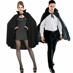 Adult Black Cape Deluxe