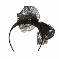 80s Black Headband