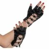Black Fingerless Short Gloves -Cosplay Store 2024 314068