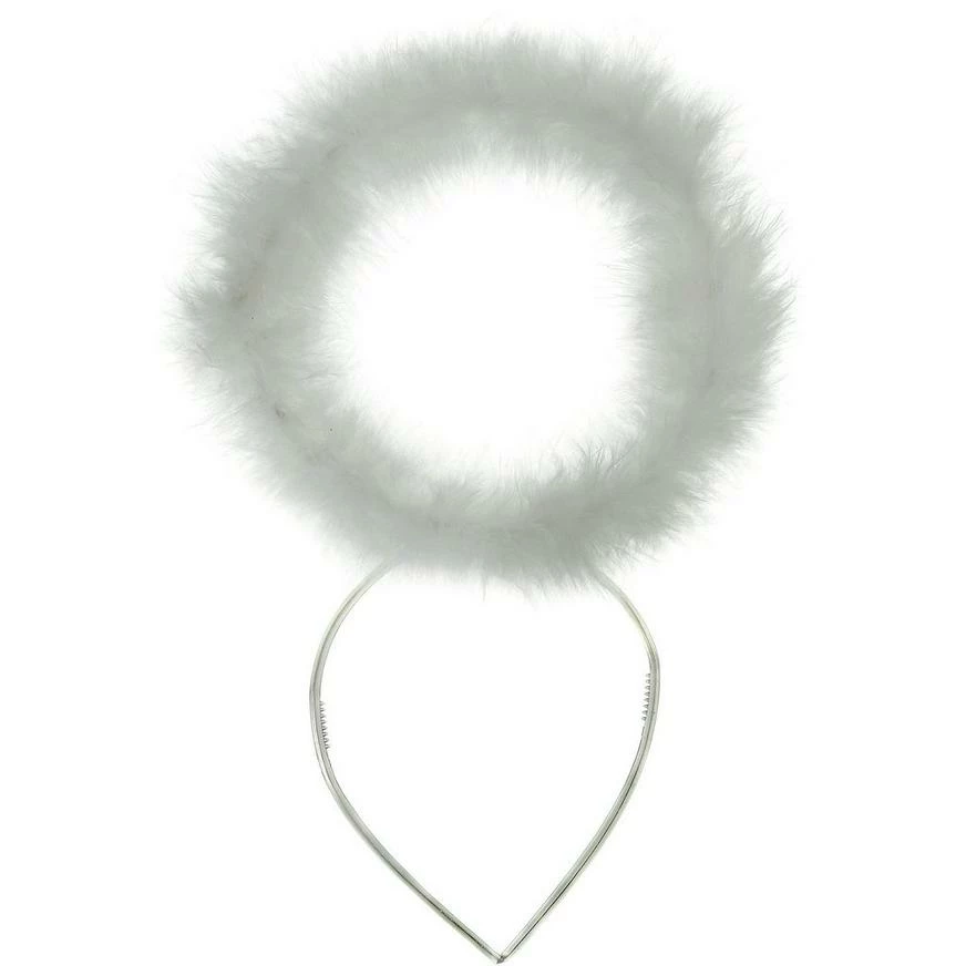 White Marabou Halo 5 White Marabou Halo - Image 3