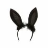 Black Marabou Bunny Ears -Cosplay Store 2024 447486