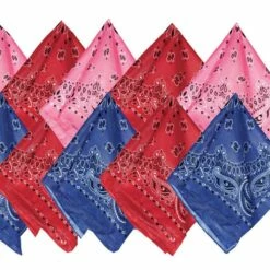 Western Bandanas 10ct