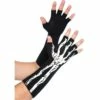 Adult Glow In The Dark Skeleton Fingerless Gloves 1 Adult Glow In The Dark Skeleton Fingerless Gloves -Cosplay Store 2024 538077