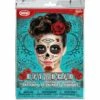 Sugar Skull Face Tattoos 2 Sheets -Cosplay Store 2024 538487