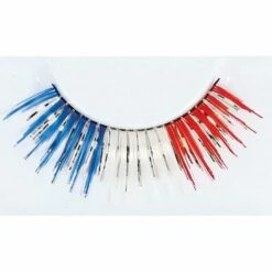 Self-Adhesive Patriotic Tinsel False Eyelashes -Cosplay Store 2024 559627 01