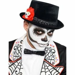 Day Of The Dead Top Hat 5 Day Of The Dead Top Hat -Cosplay Store 2024 591771 01