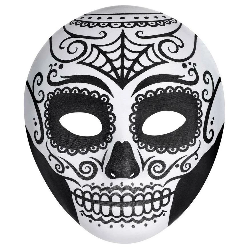Day Of The Dead Face Mask 3 Day Of The Dead Face Mask