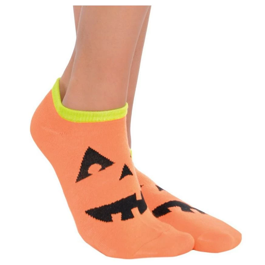 Jack-o'-Lantern Ankle Socks 3 Jack-o'-Lantern Ankle Socks