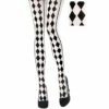 Black & White Harlequin Tights -Cosplay Store 2024 627449
