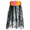 Floral Black Lace Veil - Day Of The Dead -Cosplay Store 2024 627821