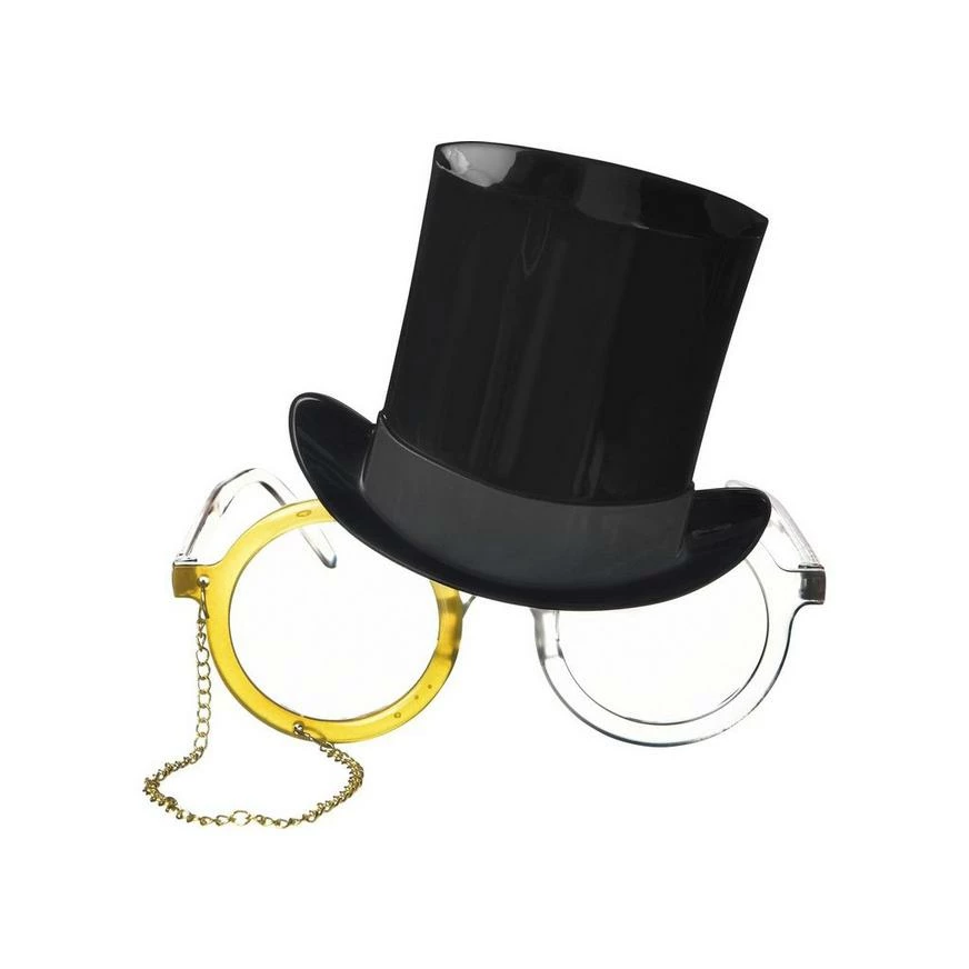 Top Hat & Monocle Glasses 3 Top Hat & Monocle Glasses