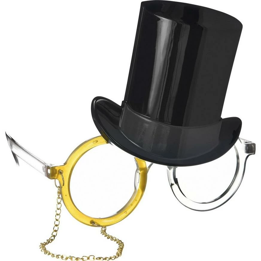 Top Hat & Monocle Glasses 4 Top Hat & Monocle Glasses - Image 2