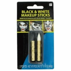 Black & White Makeup Sticks 2ct