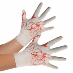 Adult Bloody Rubber Gloves