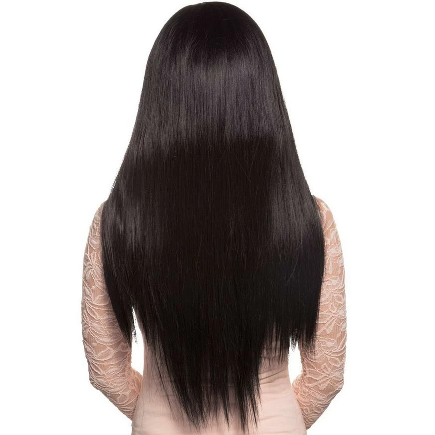 Stylish Long Black Wig 4 Stylish Long Black Wig - Image 2