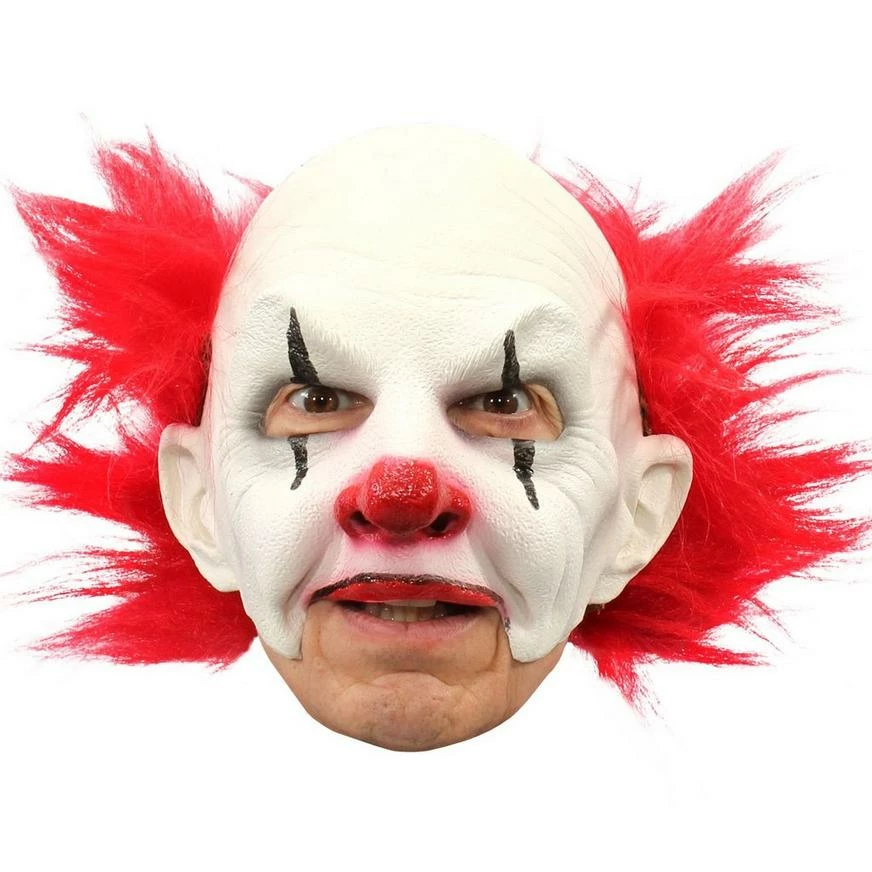 Adult Carnival Creepy Clown Mask 3 Adult Carnival Creepy Clown Mask