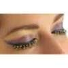 AMSCAN Glitter Gold Eyelashes