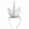 White Unicorn Headband