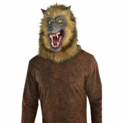 AMSCAN Brown Werewolf Mask 5 AMSCAN Brown Werewolf Mask -Cosplay Store 2024 793192 01