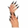 AMSCAN Black Filigree Nails 10ct -Cosplay Store 2024 793195