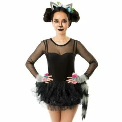 Womens Raccoon Costume Accessory Kit