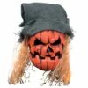 Adult Black Light Evil Pumpkin Face Mask -Cosplay Store 2024 794572