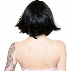 Stylish Short Black Wig -Cosplay Store 2024 796428 02