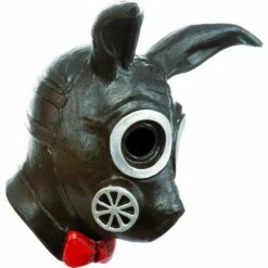 Black Bunny Rabbit Gas Mask -Cosplay Store 2024 800370 02