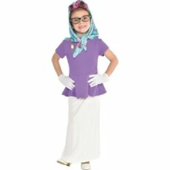 AMSCAN Girls 100th Day Of School Grandma Costume Accessory Kit -Cosplay Store 2024 810508 01