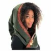 Adult Woodland Elf Plush Hood
