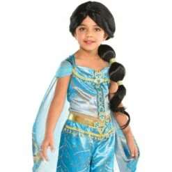 AMSCAN Child Jasmine Ponytail Wig - Aladdin