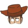 Woody Mask - Toy Story 4