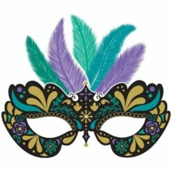 Jointed A Night In Disguise Masquerade Mask Cutout