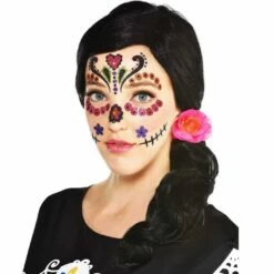 Traditional Day Of The Dead Wig