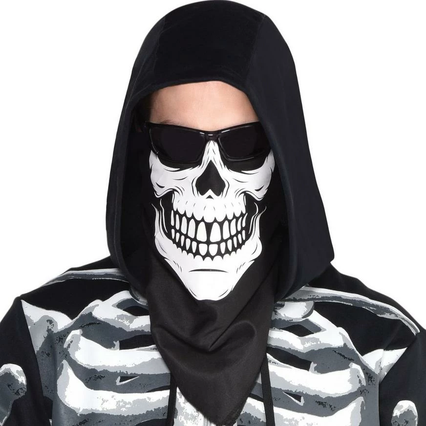 Skull Face Bandana Mask 3 Skull Face Bandana Mask