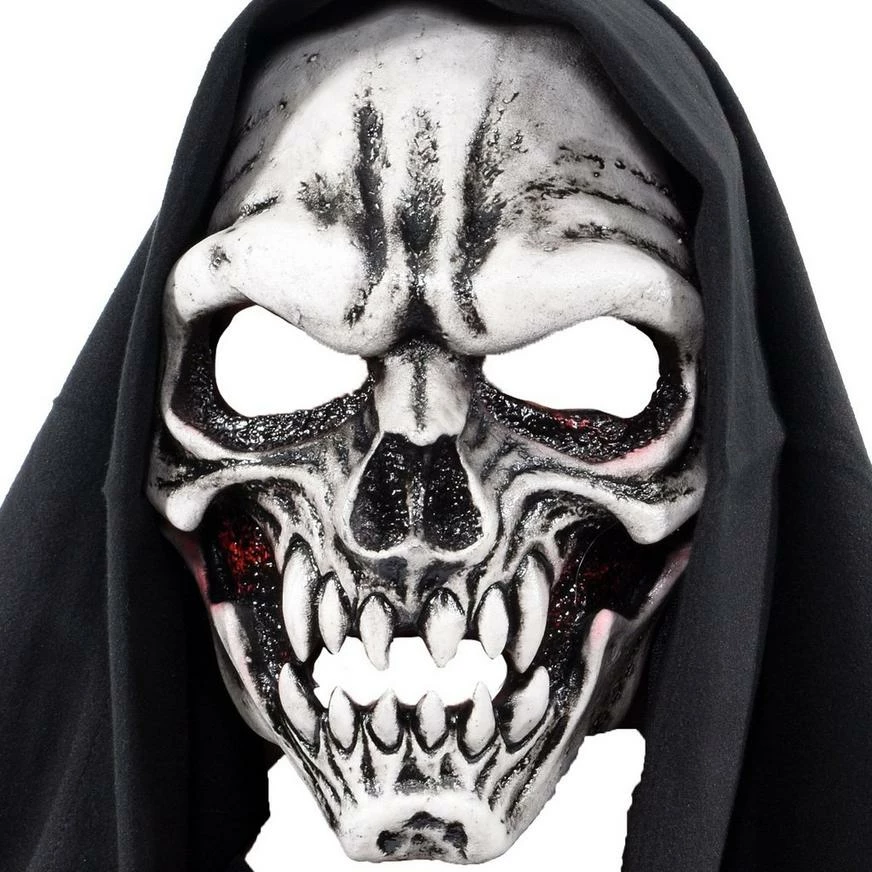 UV Hooded Skeleton Mask 3 UV Hooded Skeleton Mask