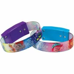Light-Up Trolls World Tour Bracelets 4ct