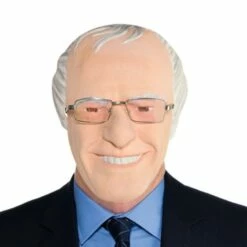 Old Man Feel The Bern Face Mask