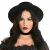 Black Wide Brim Hat -Cosplay Store 2024 890251