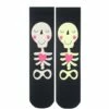 Adult Glow-in-the-Dark Skeleton Crew Socks -Cosplay Store 2024 890305