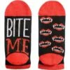 Adult Bite Me No-Show Socks -Cosplay Store 2024 890306