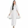 Adult White Fur Trim Cloak 1 Adult White Fur Trim Cloak -Cosplay Store 2024 890329