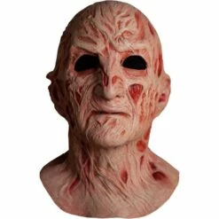 Freddy Krueger Face Mask Deluxe - A Nightmare On Elm Street 4