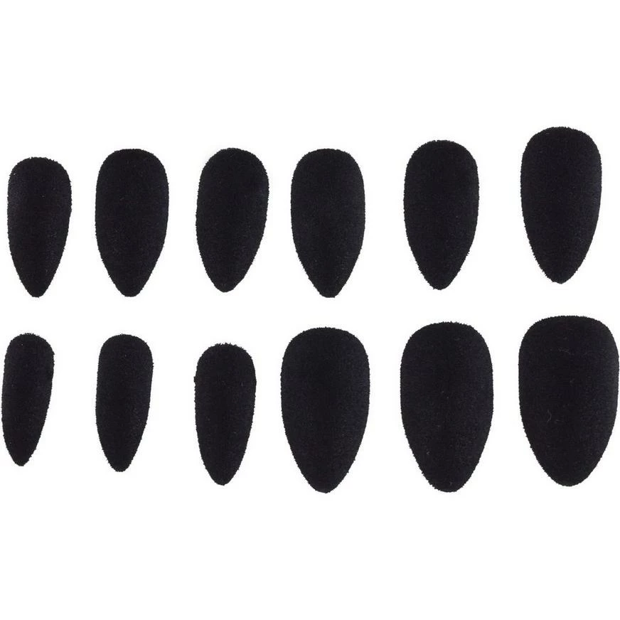 Black Velvet Nails, 12ct 3 Black Velvet Nails, 12ct