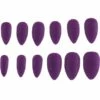 Purple Velvet Nails, 12ct -Cosplay Store 2024 898989