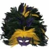 Mardi Gras Peacock Feather Mask 1 Mardi Gras Peacock Feather Mask -Cosplay Store 2024 905837