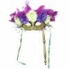 Light-Up Floral Masquerade Mask On A Stick 1 Light-Up Floral Masquerade Mask On A Stick -Cosplay Store 2024 906087