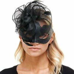 Black Veil Masquerade Mask -Cosplay Store 2024 920282 01