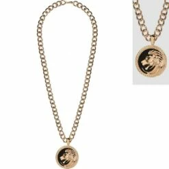 AMSCAN Golden Lion Disco Fever Necklace
