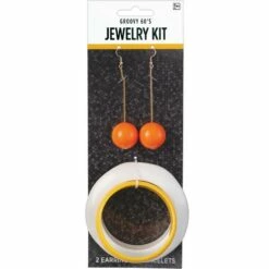 Groovy 60s Mod Jewelry Set, 3pc -Cosplay Store 2024 921503 01
